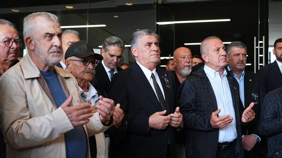 Beşiktaş'ın eski yöneticisi Metin Keçeli için cenaze töreni düzenlendi