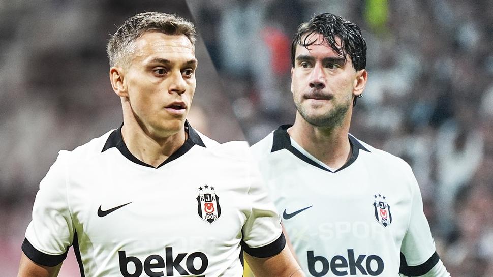 Beşiktaş'a çifte müjde! Vlahovic ve Trossard dönüyor