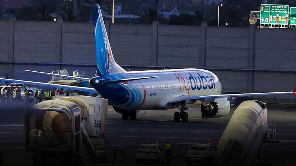 İsrailli yolcuları taşıyan Flydubai uçağı Ben Gurion Havalimanı'na indi