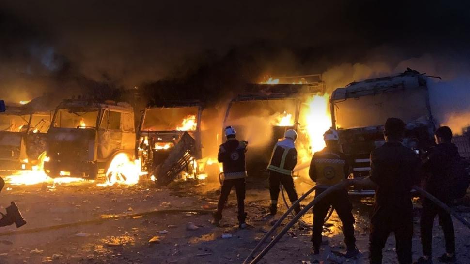 Suriye'de minibüse ateş açıldı: Ölü ve yaralılar var