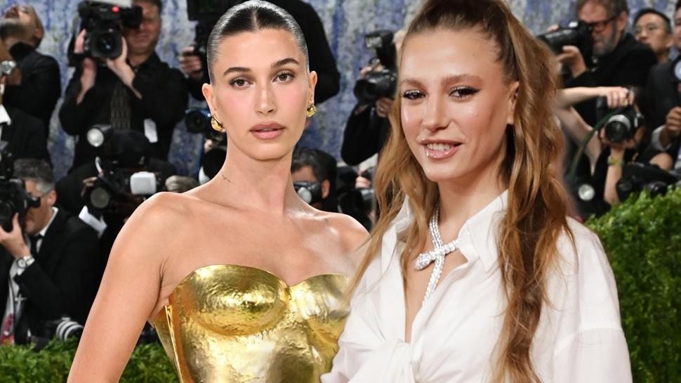 Paris'ten dönen Serenay Sarıkaya soru yağmuruna tutuldu! Hailey Bieber çıkışı dikkat çekti