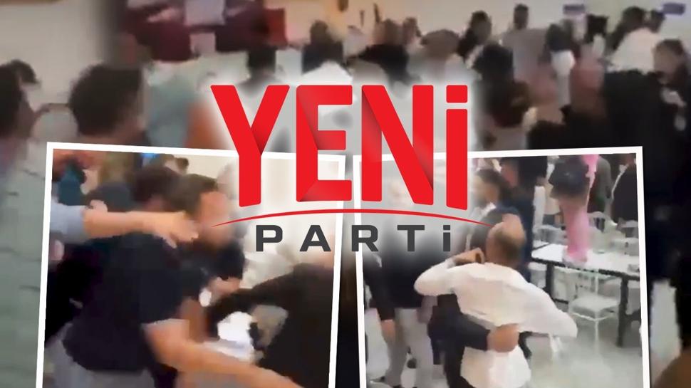 Yeni Parti'de ön seçim kavgası: Yumruklar havada uçuştu