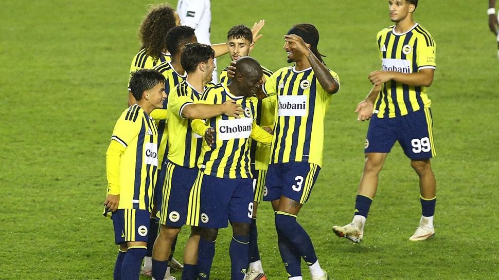 2 gollü galibiyet! Fenerbahçe hazırlık maçında kazandı