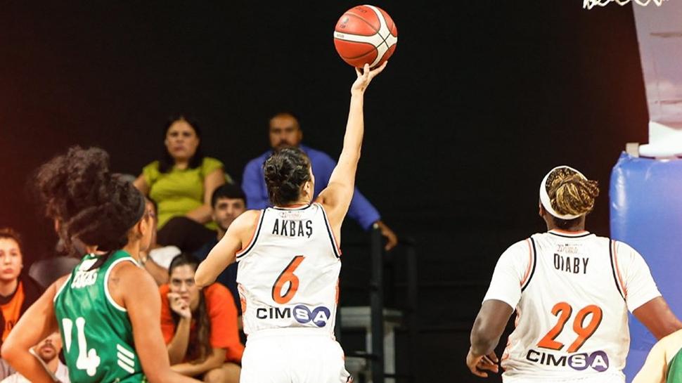 ÇBK Mersin, OGM Ormanspor'u farklı yendi