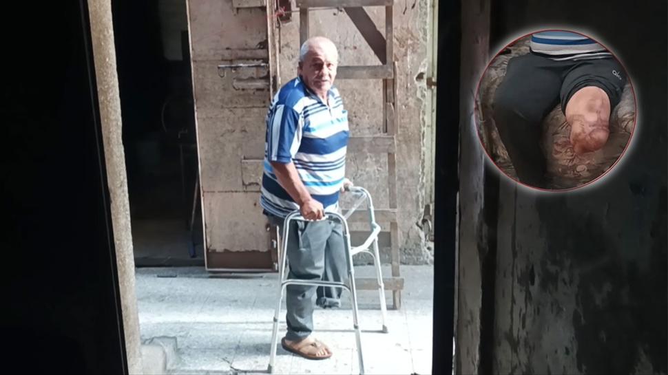 İsrail zulmetti Türkiye imdada yetişti: Gazzeli dedeye Kızılay'dan müjde