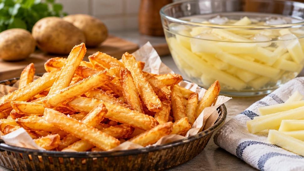 Patates kızartması neden yumuşuyor? Çıtır çıtır yapan küçük mutfak hilesi