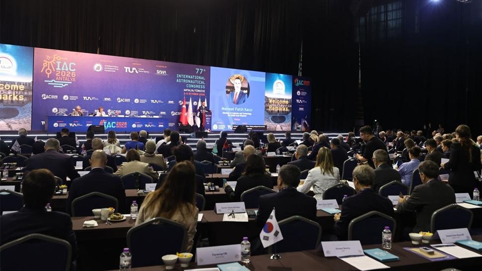108 ülkeden binlerce delege Antalya'da! IAC 2026 resmen başladı