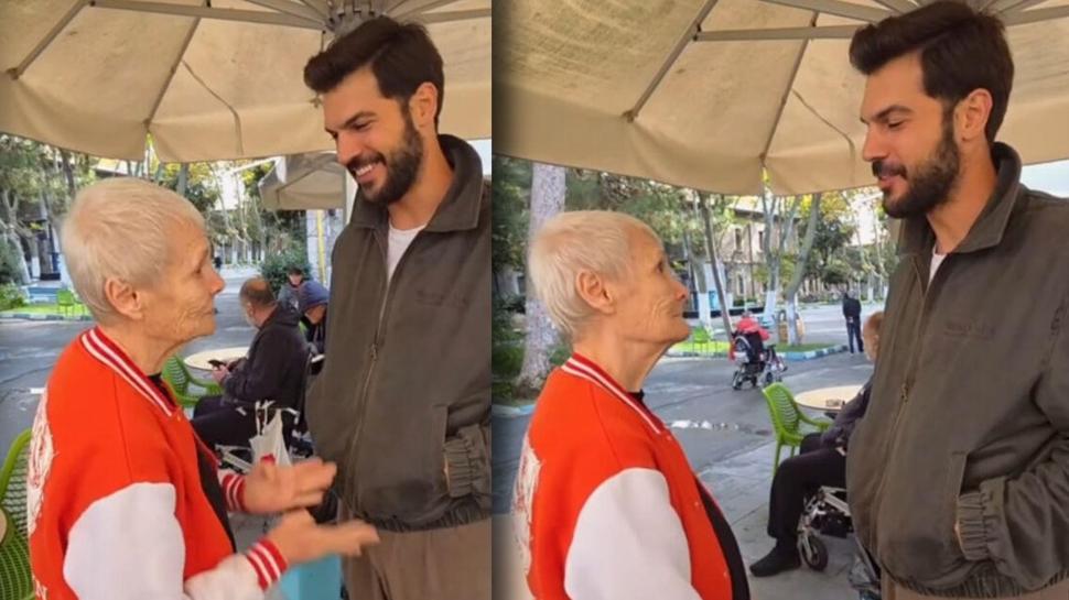 Tolga Mendi'den anlamlı hareket! Darülaceze'de Sevgi Can Danlı'yı ziyaret etti