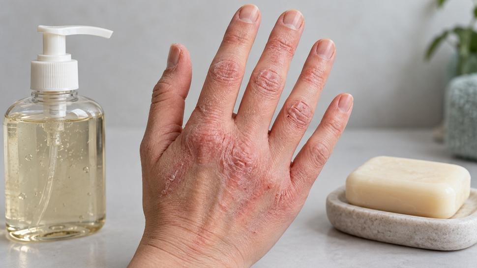 Egzamalı ellere sıvı sabun mu, katı sabun mu? Egzamalı cilt için en iyi öneri