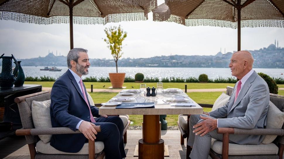 İstanbul'da sürpriz görüşme! Şeybani, Barrack'la bir araya geldi