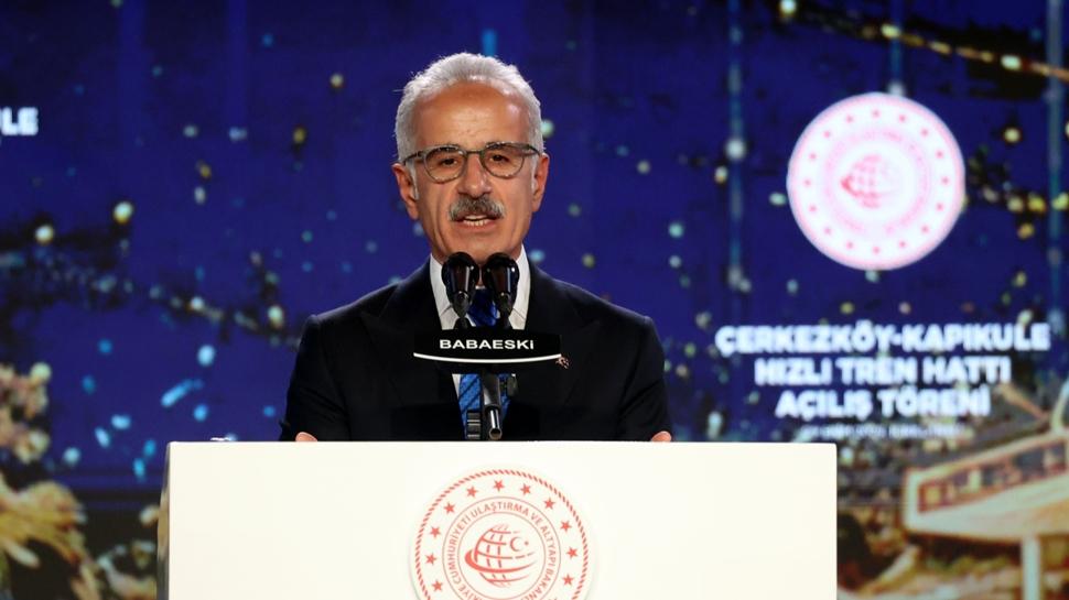 Bakan Uraloğlu: Hızlı tren ağımızı 2 bin 604 kilometreye çıkardık