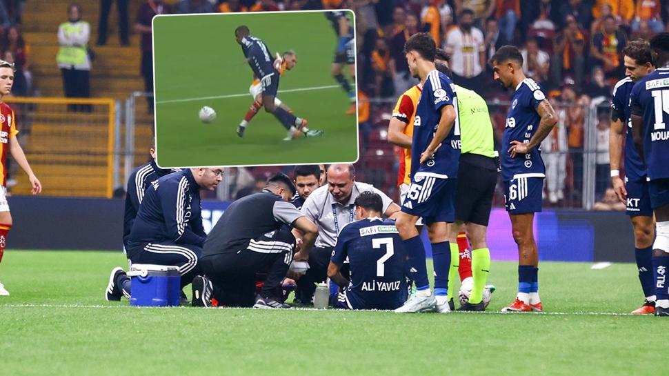 Galatasaray 10 kişi kaldı! Rams Park'ta kırmızı kart