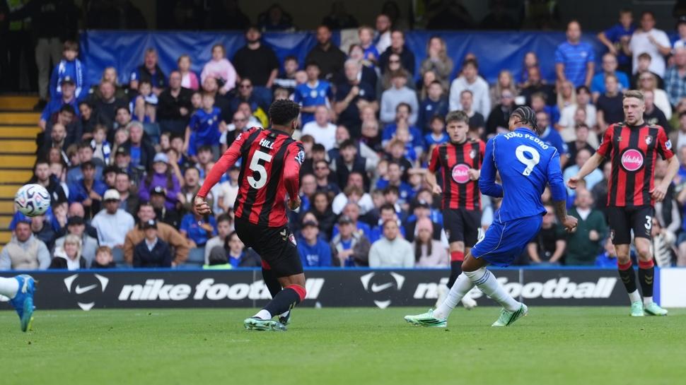 Chelsea'den Bournemouth karşısında gövde gösterisi