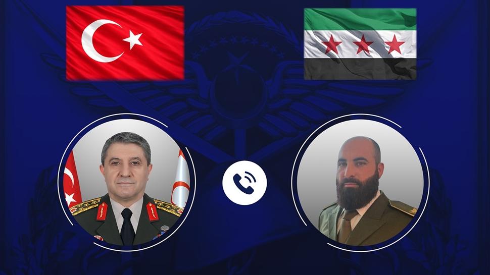 Genelkurmay Başkanı Bayraktaroğlu, Suriyeli mevkidaşıyla görüştü