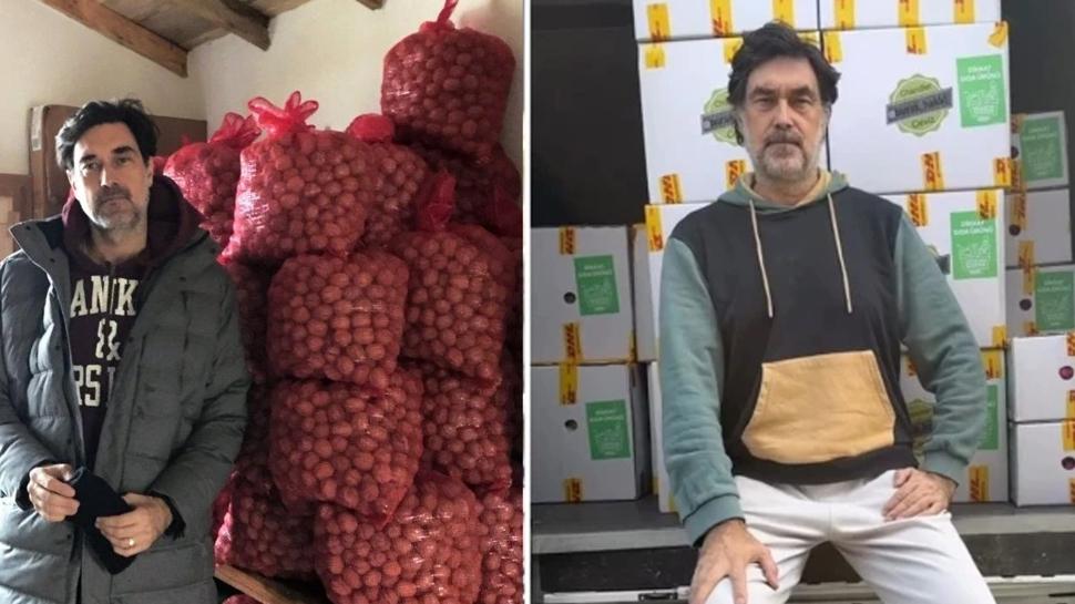 Burak Hakkı Çanakkale'de çiftçi oldu! Siparişlere yetişemiyor, çuval çuval satıyor