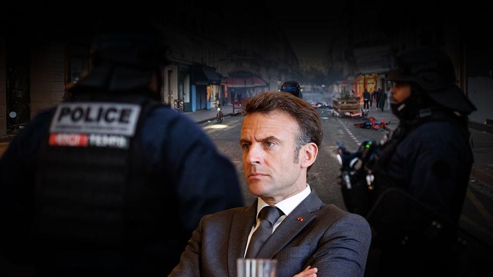 Fransa'da protestolar sınırı aştı: Macron tüm eylemlerin yasaklandığını açıkladı