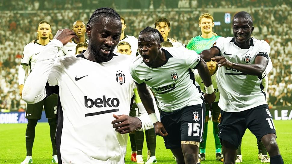 İngilizler Beşiktaş'ın iki yıldızına hayran kaldı: Savunmayı perişan ettiler