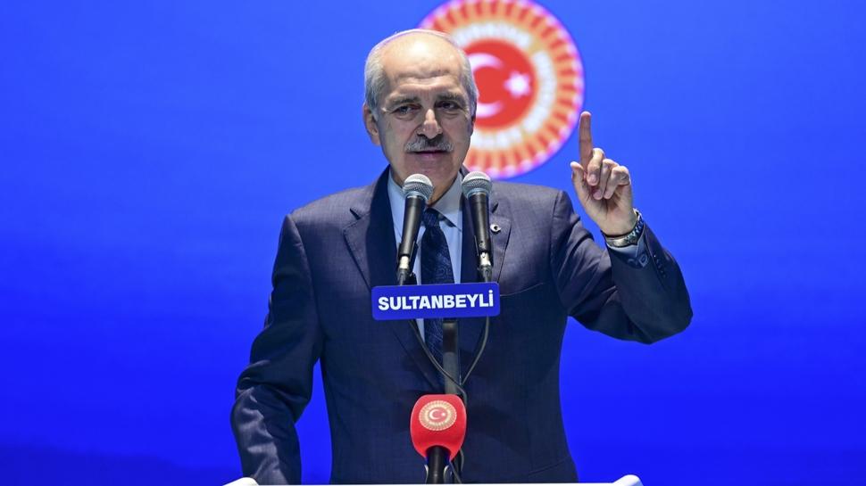 TBMM Başkanı Kurtulmuş, Sultanbeyli'de toplu açılış ve temel atma töreninde konuştu: