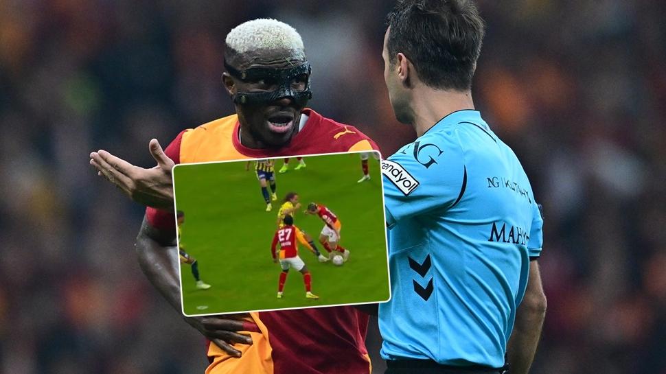 Galatasaray penaltı bekledi! İşte o pozisyon...