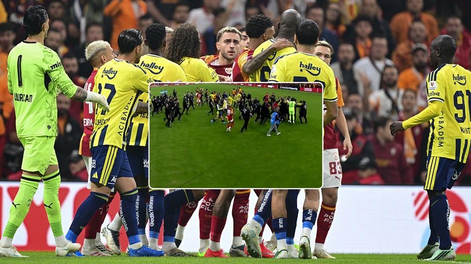 Maç bitti, ortalık karıştı! Kırmızı kartlar havada uçuştu...