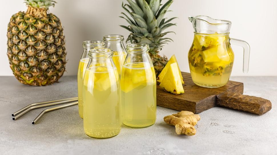 Ananas, tarçın ve maydanoz bir arada! Ödem düşmanı olan tarif...