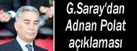 G.Saray'dan Adnan Polat aklamas