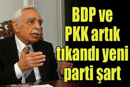 BDP de PKK da tkand yeni partiye ihtiya var