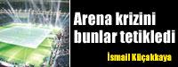 Aslan Arena'da uzlamaya mecbur