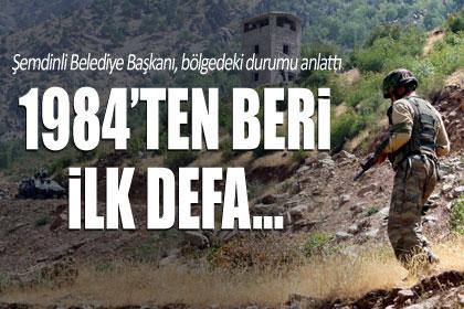 '1984'ten beri ilk defa'