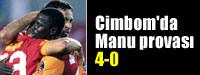 Cimbom'da Manu provas 4-0