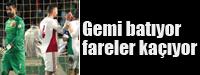 Gemi batyor fareler kayor