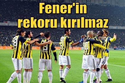 Fener'in rekoru krlmaz