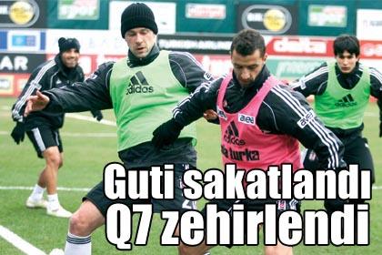 Guti sakatland Q7 zehirlendi