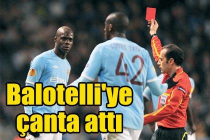 Balotelli'ye anta att