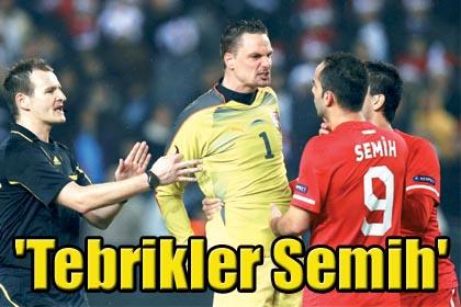 'Tebrikler Semih'