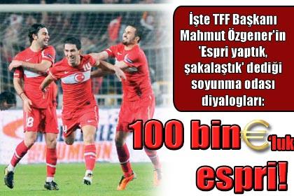 100 bin  Euro'luk espri!