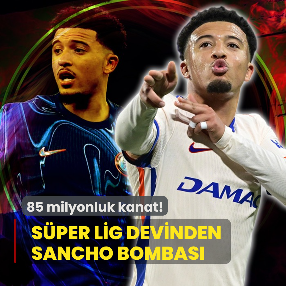 85 milyonluk kanat! Sper Lig devinden Jadon Sancho bombas