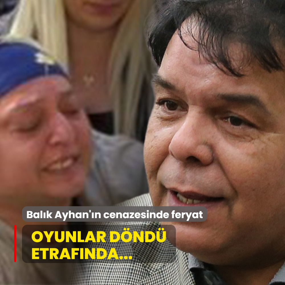 Einin feryad yrekleri dalad! Balk Ayhan son yolculuuna uurland
