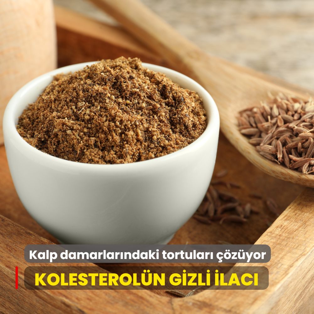 Kalp damarlarndaki tortular zyor: Bu baharat kolesteroln gizli ilac, tahine ekleyin