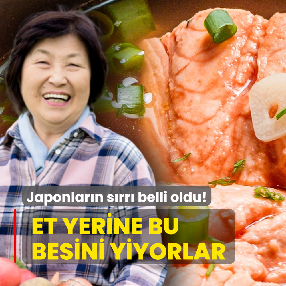Japonlarn uzun mrlerinin srr belli oldu! Et yerine Omega-3 ambar besini yiyorlar