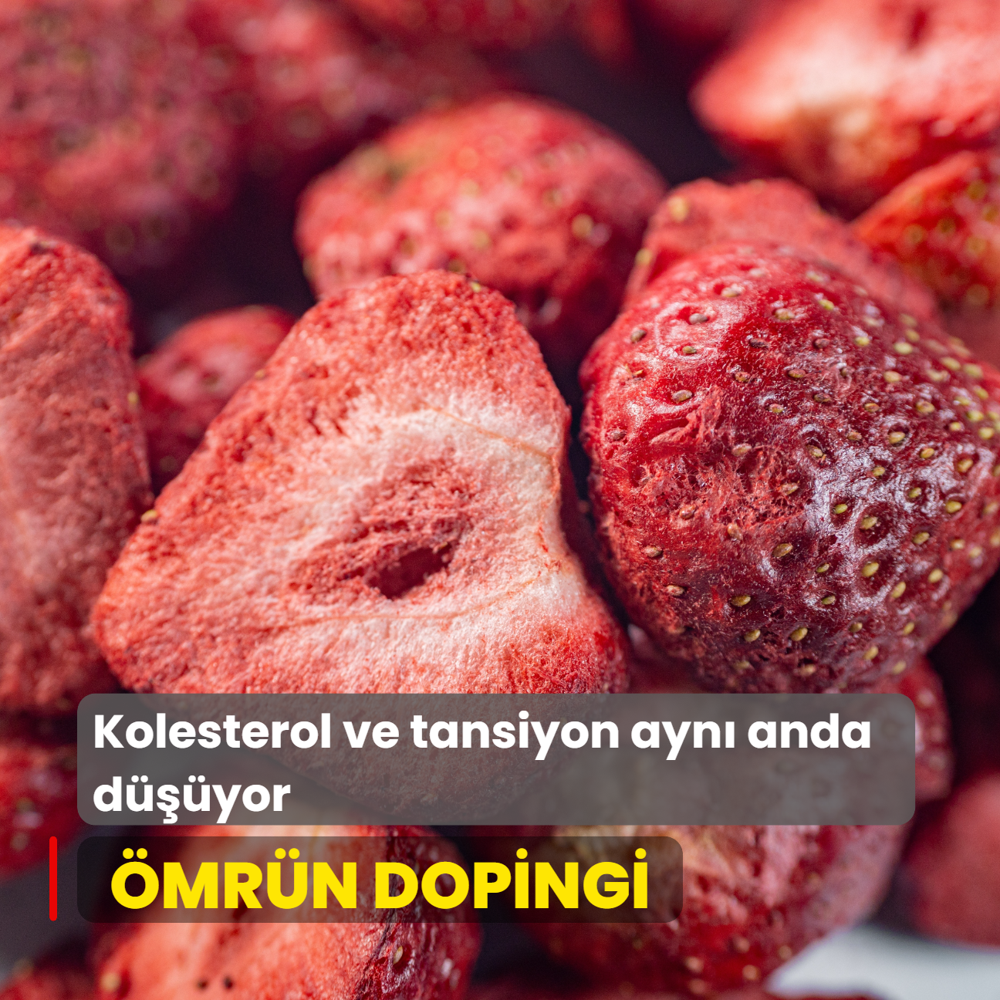 mrn dopingi meyve! Kolesterol ve tansiyon ayn anda dyor