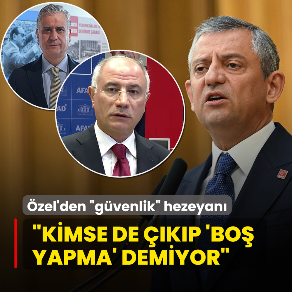 zgr zel'in gvenlik hezeyanna tepki yayor: Kimse de kp bo yapma demiyor