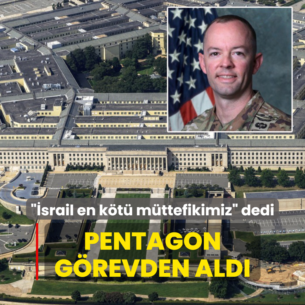 srail en kt mttefikimiz dedi... Pentagon grevden ald
