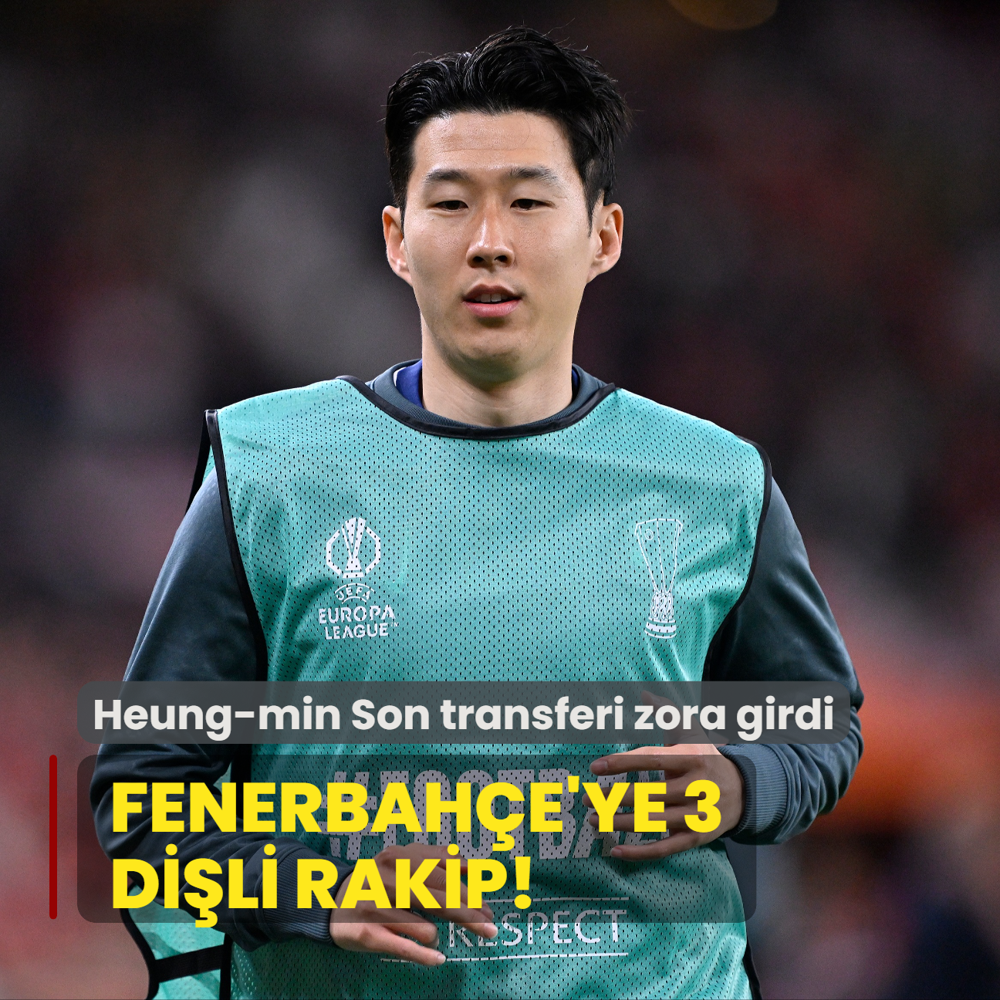 Fenerbahe'ye 3 dili rakip! Heung-min Son transferi zora girdi