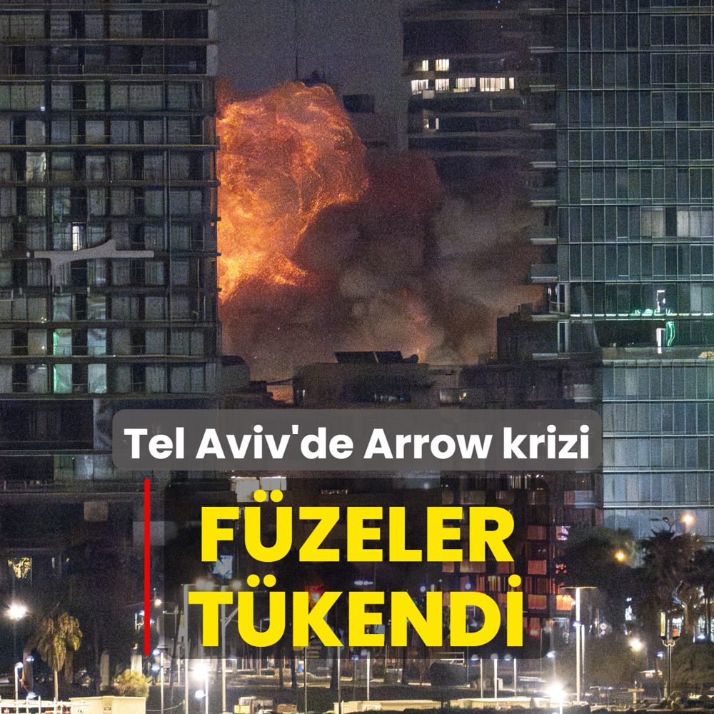 Tel Aviv'de Arrow krizi: Fzeler tkendi