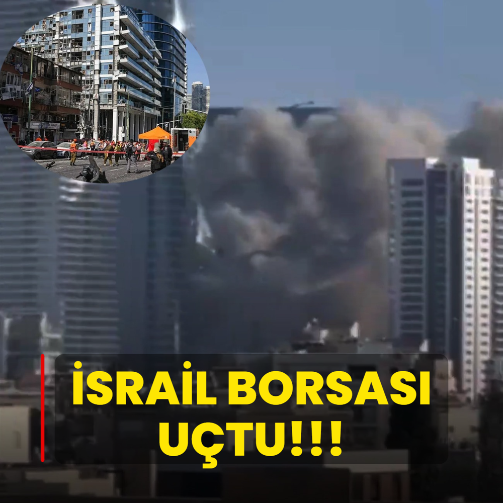ran'dan pe pee misilleme! srail ekonomisinin kalbi vuruldu