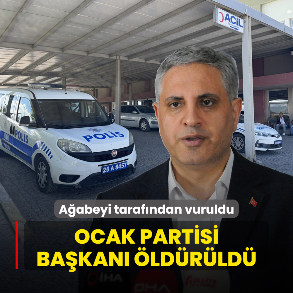 Aabeyi tarafndan vuruldu! Ocak Partisi Bakan ld