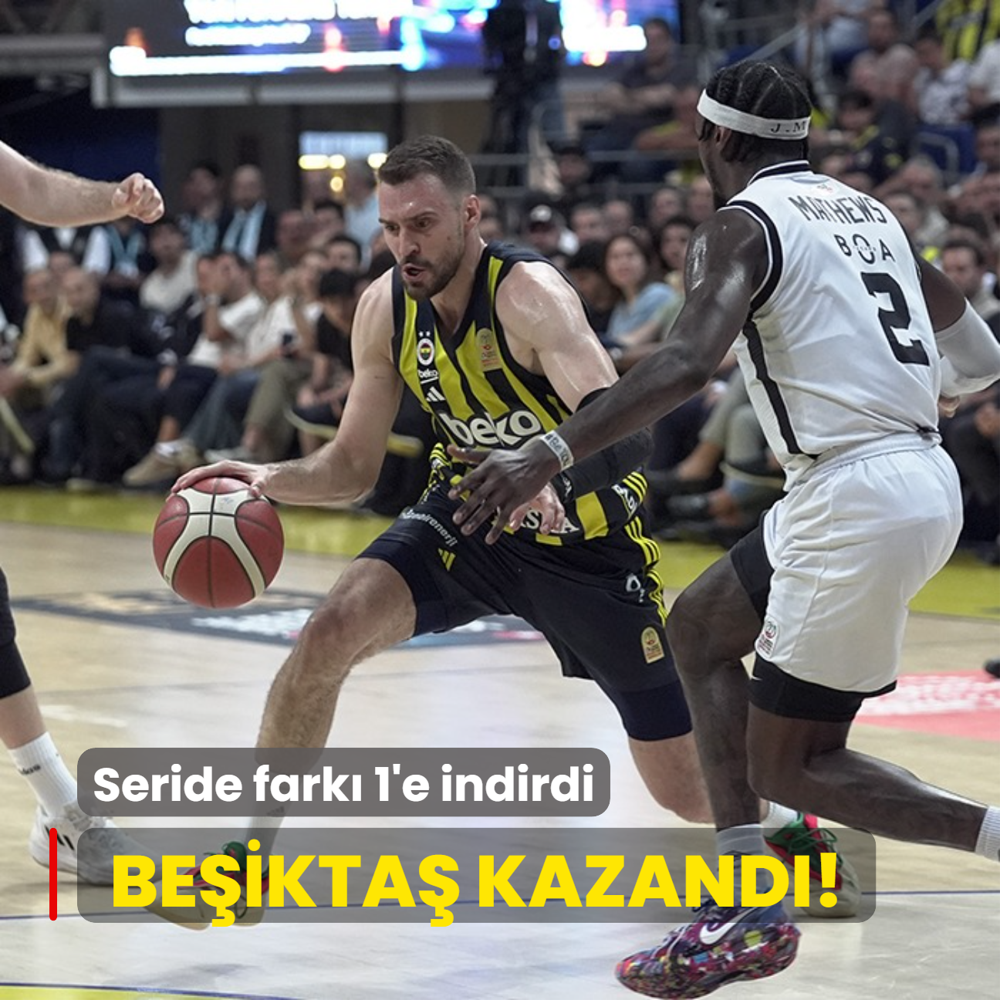 Beikta kazand! Seride fark 1'e indirdi