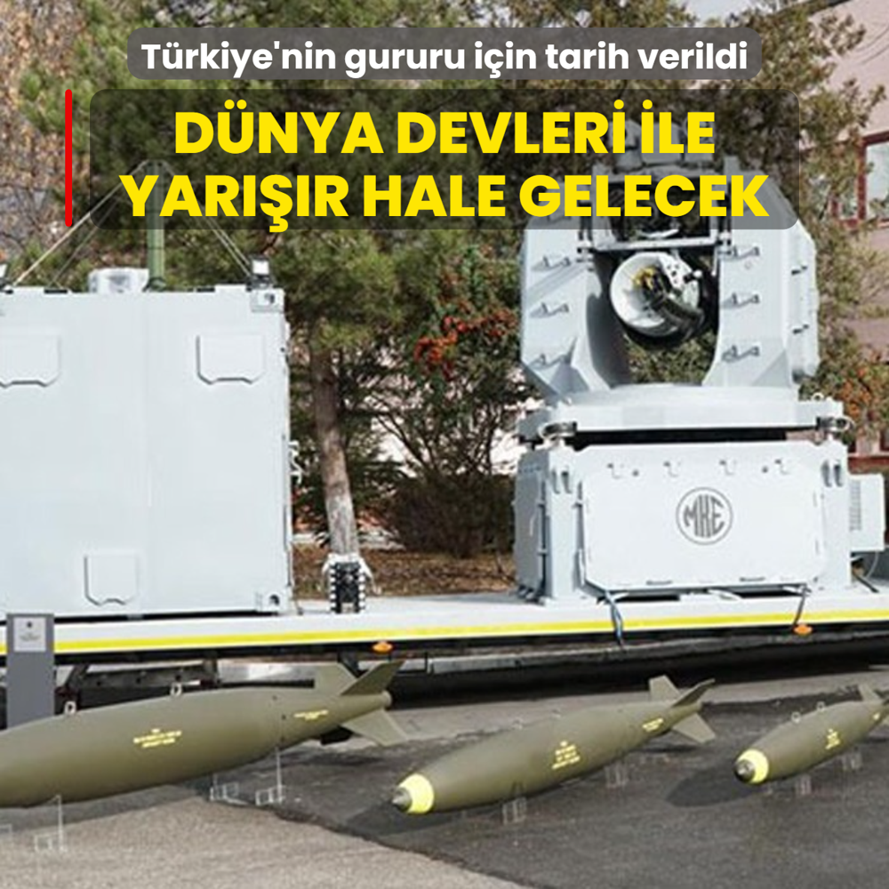 Dnya devleri ile yarr hale gelecek! Trkiye'nin savunma sanayi devi iin tarih verildi