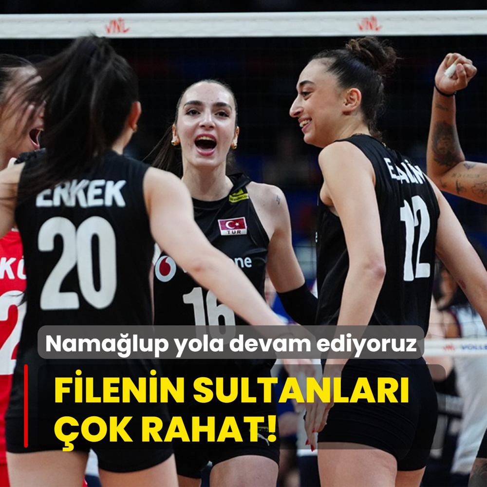 Sultanlar ok rahat! Namalup yola devam ediyoruz
